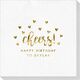 Confetti Hearts Cheers Deville Napkins Image 3 of 6