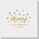 Confetti Hearts Cheers Linen Like Napkins Image 2 of 6