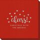 Confetti Hearts Cheers Linen Like Napkins Image 4 of 6