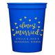 Confetti Hearts Almost Married Stadium Cups Image 1 of 3