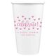 Confetti Hearts Celebrate Paper Coffee Cups Image 6 of 12