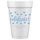 Confetti Hearts Celebrate Styrofoam Cups Image 7 of 12