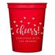 Confetti Hearts Cheers Stadium Cups Image 3 of 6