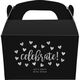 Confetti Hearts Celebrate Gable Favor Boxes Image 1 of 12