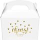 Confetti Hearts Cheers Gable Favor Boxes Image 2 of 6