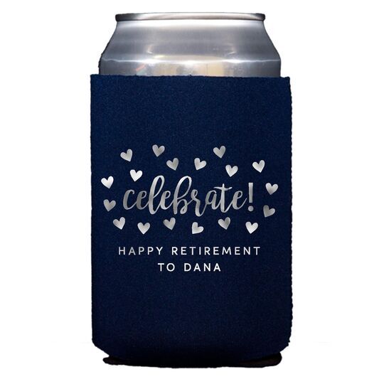 Confetti Hearts Celebrate Collapsible Huggers