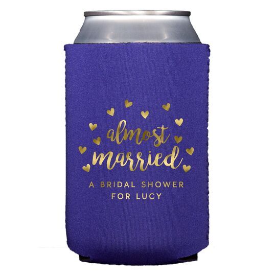 Confetti Hearts Almost Married Collapsible Huggers