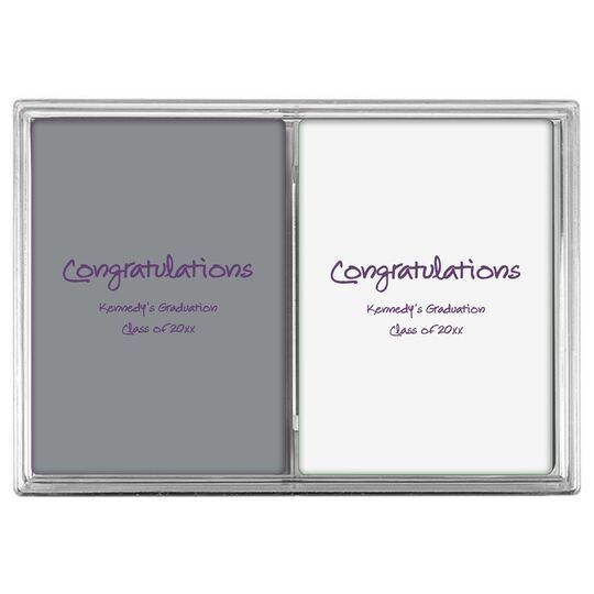Studio Congratulations Double Deck Playing Cards