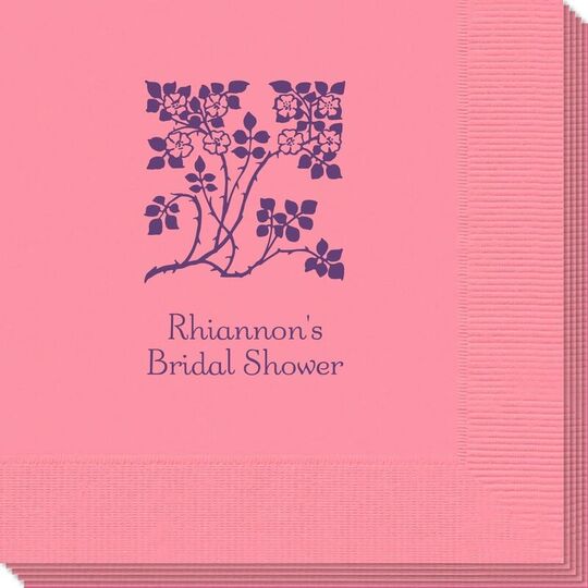 Floral Design Napkins