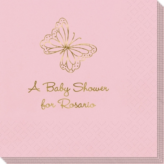 Sweet Butterfly Napkins