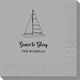 Sailboat Napkins Image 1 of 2