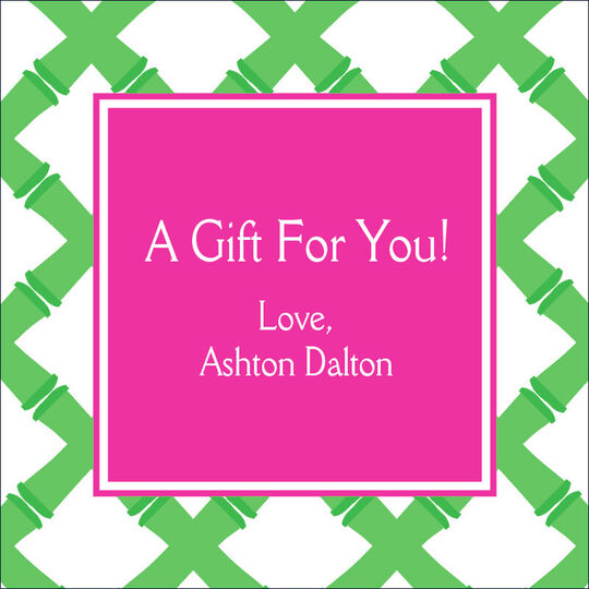 Green Bamboo Gift Enclosures