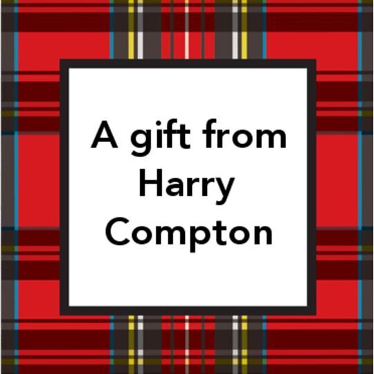 Red Plaid Gift Enclosures