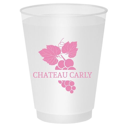 Wine Grapes Shatterproof Cups