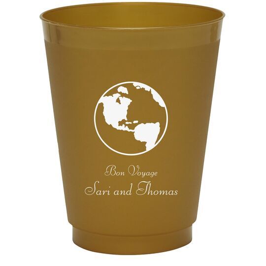 World Traveler Colored Shatterproof Cups