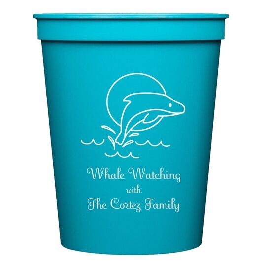 Whale Stadium Cups