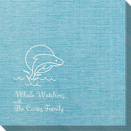 Whale Bamboo Luxe Napkins