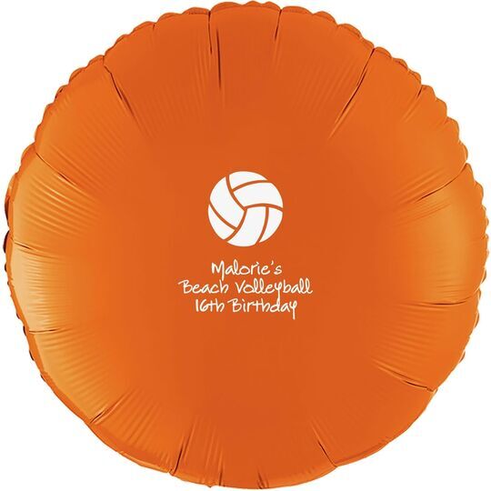 Volleyball Mylar Balloons