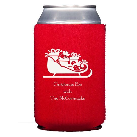 Victorian Sleigh with Presents Collapsible Huggers