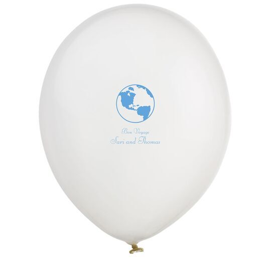 World Traveler Latex Balloons
