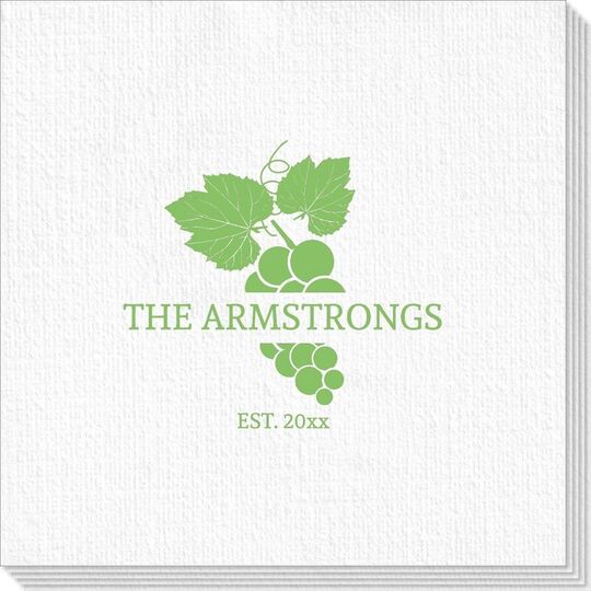 Wine Grapes Deville Napkins