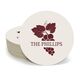 Wine Grapes Round Coasters Image 1 of 3