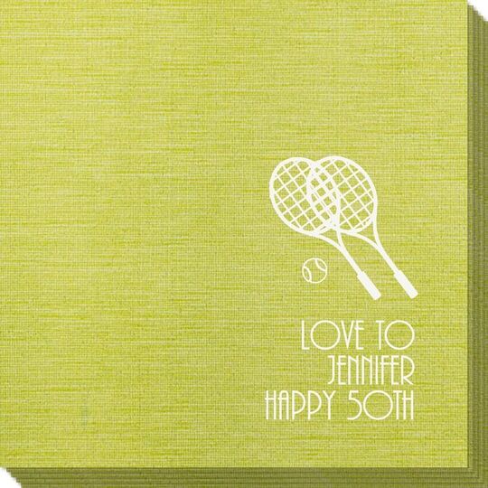 Doubles Tennis Bamboo Luxe Napkins