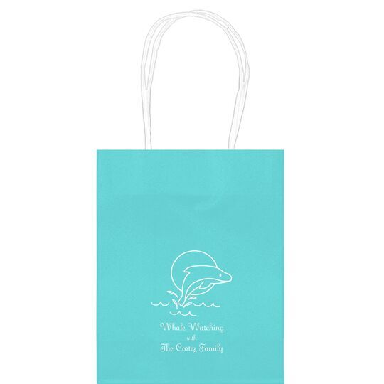 Whale Mini Twisted Handled Bags