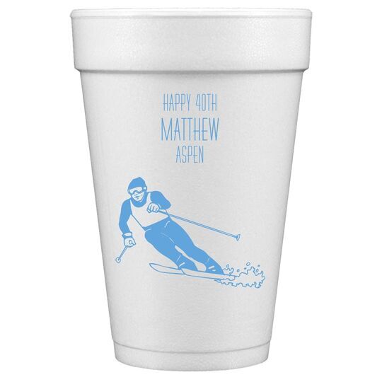 Sports Personalized Foam Cups