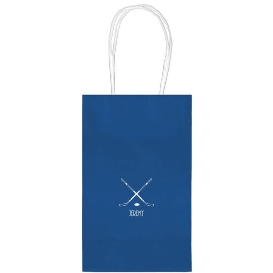Double Hockey Sticks Medium Twisted Handled Bags