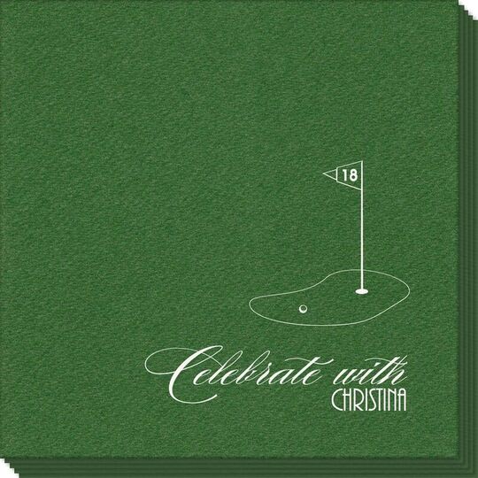 18th Hole Linen Like Napkins