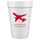 Airliner Styrofoam Cups Image 1 of 2