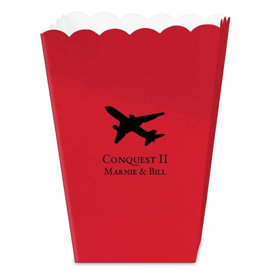 Airliner Mini Popcorn Boxes