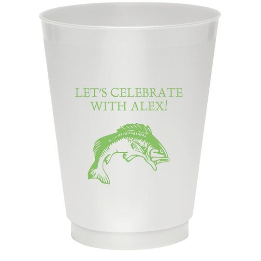 Big Fish Colored Shatterproof Cups