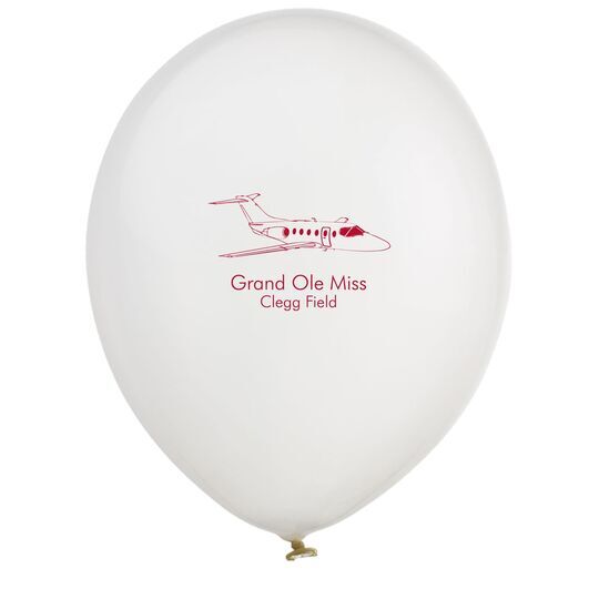 Executive Jet Latex Balloons