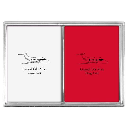 Executive Jet Double Deck Playing Cards