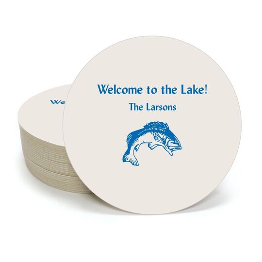 Big Fish Round Coasters