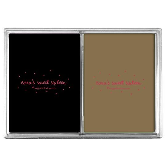 Sweet Little Stars Double Deck Playing Cards