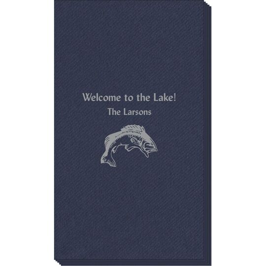 Big Fish Linen Like Guest Towels