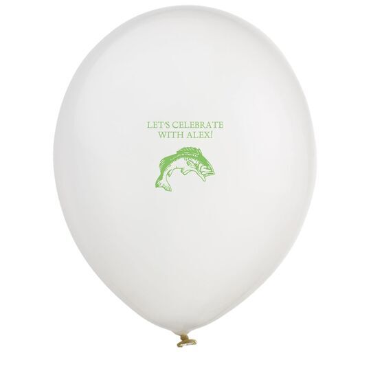 Big Fish Latex Balloons