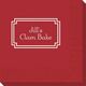 Your Text in Double Frame Napkins Image 1 of 7