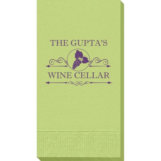 Wine Cellar Guest Towels