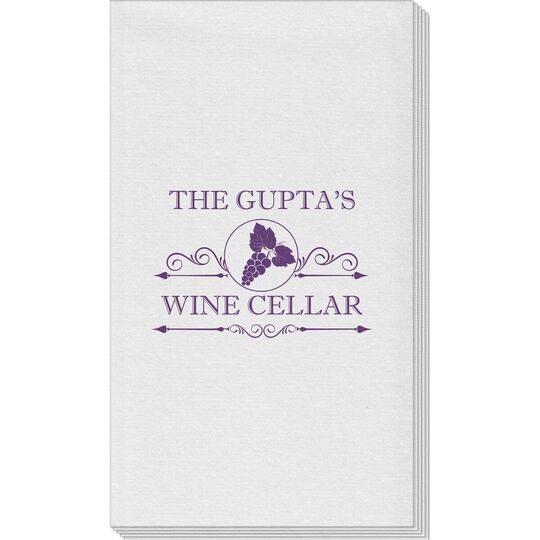 Wine Cellar Linen Like Guest Towels