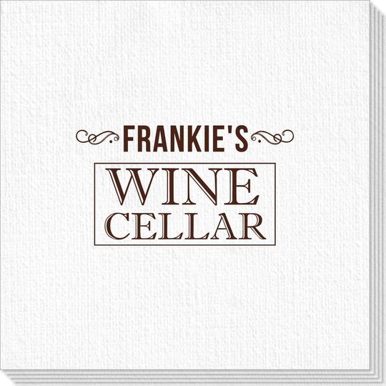Vintage Wine Cellar Deville Napkins
