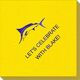 Swordfish Linen Like Napkins Image 2 of 2