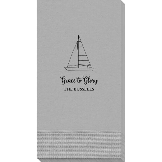 Sailboat Guest Towels