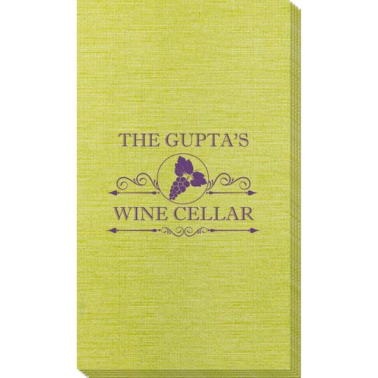 Wine Cellar Bamboo Luxe Guest Towels