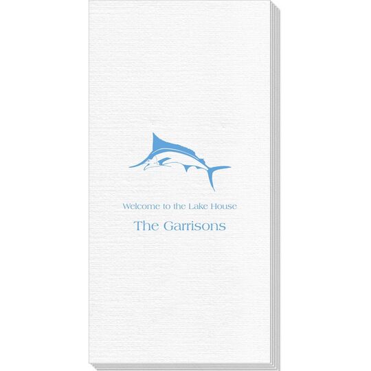 Swordfish Deville Guest Towels