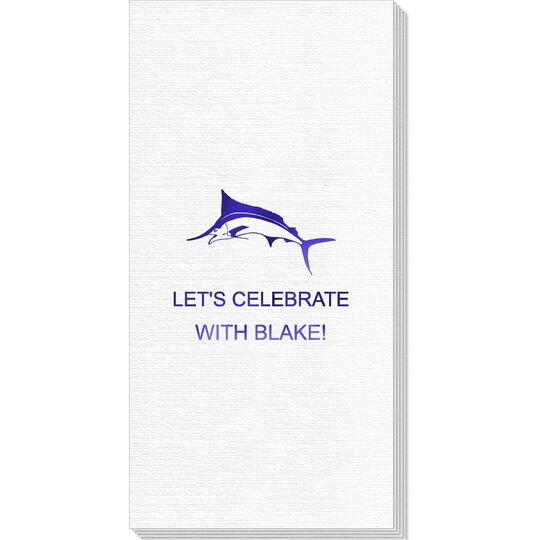 Swordfish Deville Guest Towels