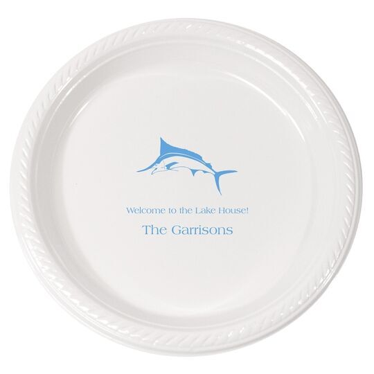 Swordfish Plastic Plates